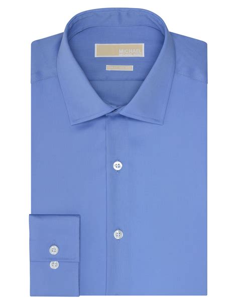 michael kors mens dress shirts slim fit|Michael Kors men's shirts clearance.